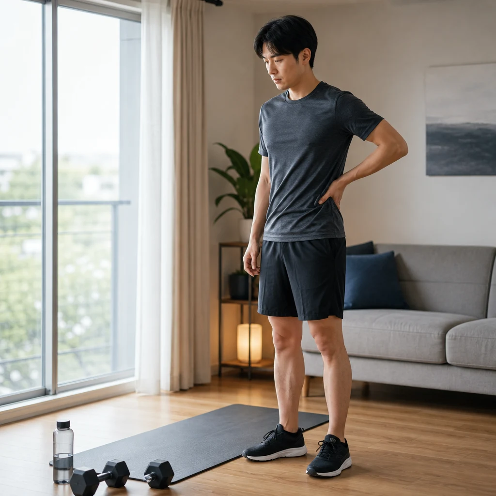 허리 통증의 원인과 근육긴장 이미지 1