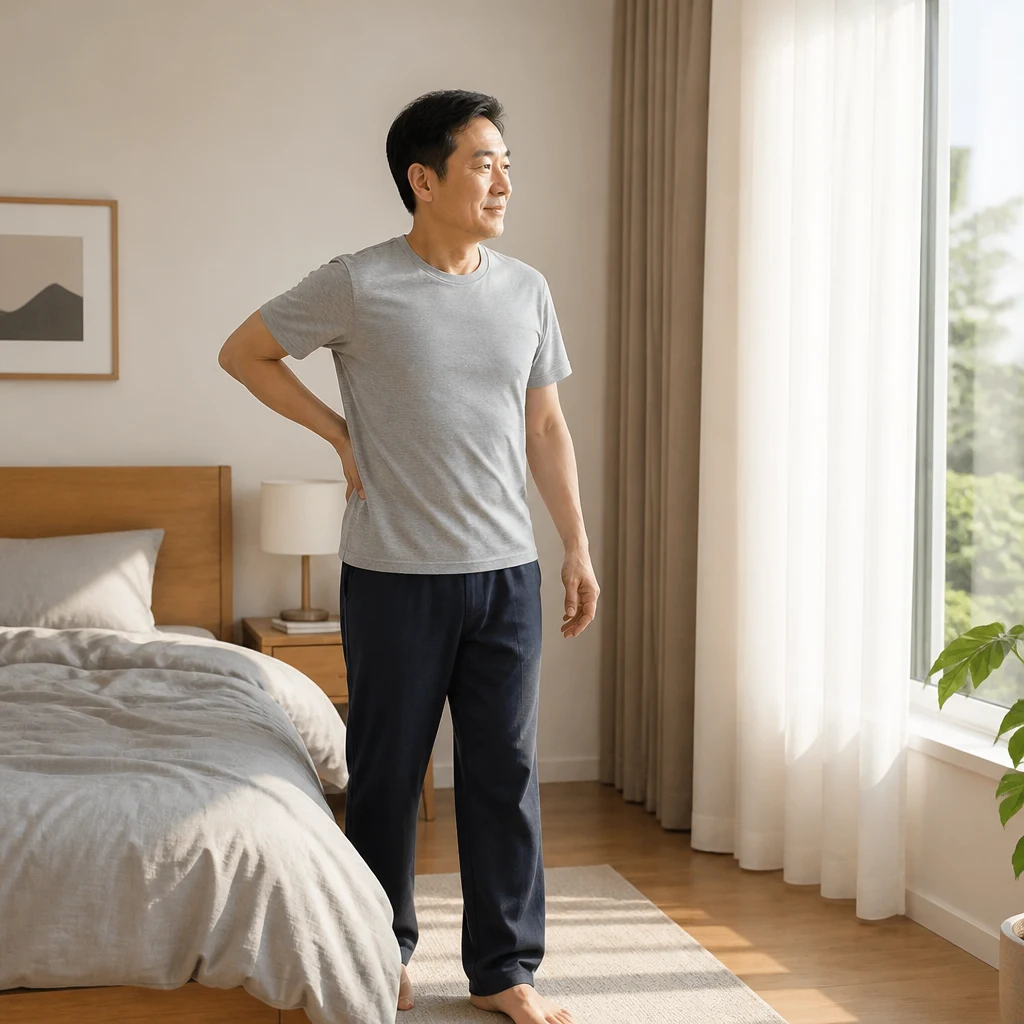 허리 통증의 원인과 근육긴장 이미지 1