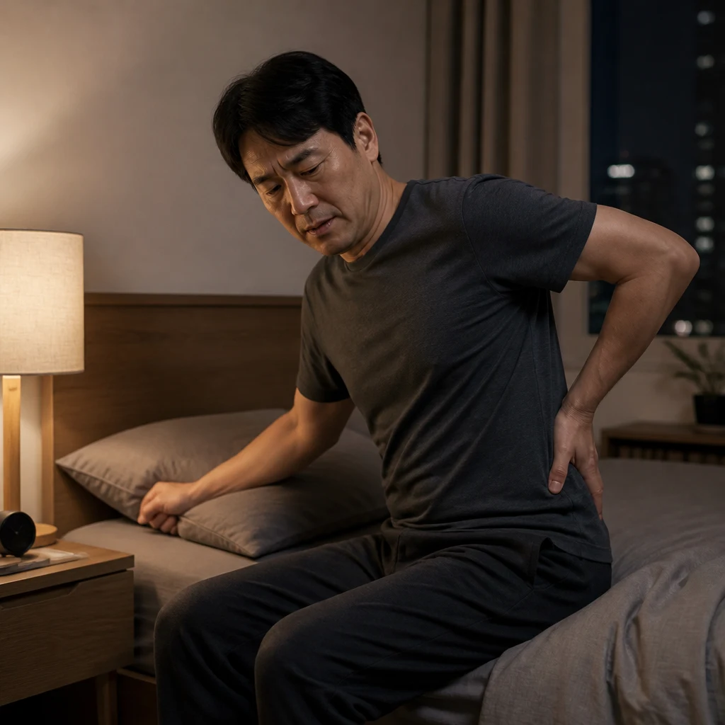 허리 통증의 원인과 근육긴장 이미지 1